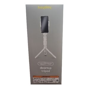 Heyday Phone HolderTri Pod Stone White New‎ in Box